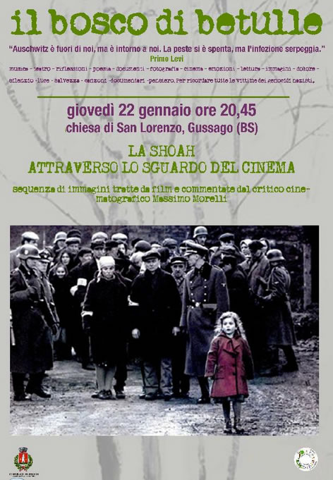 La Shoah Attraverso lo Sguardo del Cinema a Gussago