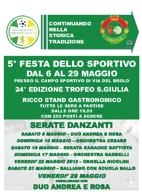 5 Festa dello Sportivo a Brescia