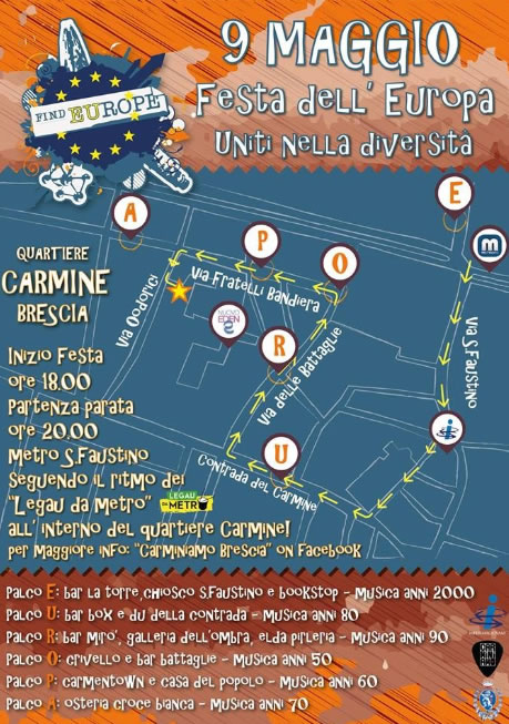 Festa dell'Europa a Brescia