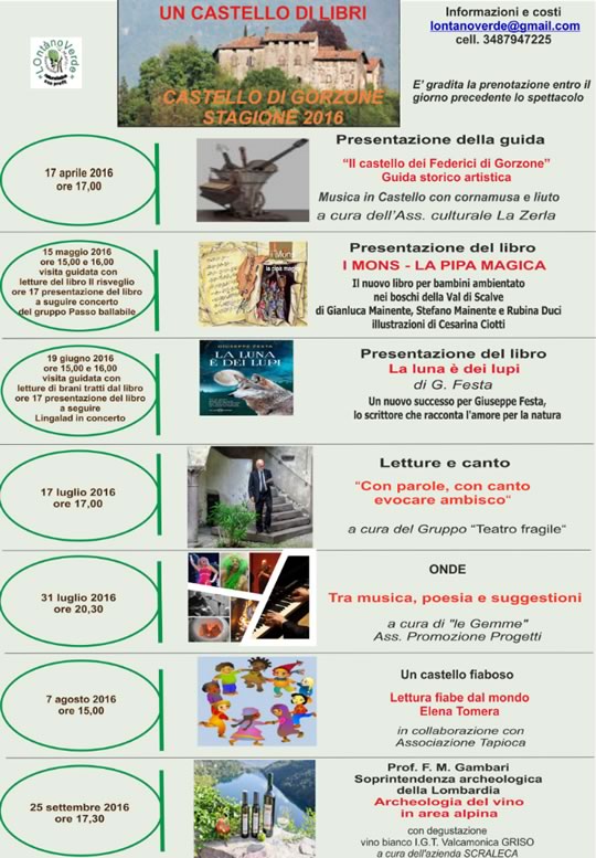 Eventi al Castello di Gorzone Darfo Boario Terme