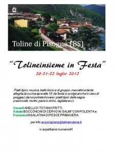 Tolineinsieme in festa - Toline di Pisogne -