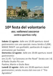 festa del volontariato a manerba del garda