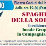 spaghettata della solidarietà a Villanuova sul Clisi