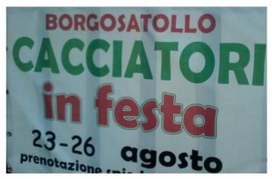 Cacciatori in festa a Borgosatollo