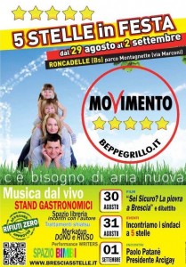 festa del Movimento 5 stelle