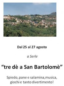 tre dè a San Bartolomè