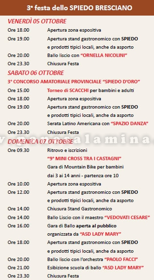 festa dello spiedo bresciano festa dello spiedo bresciano