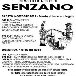 festa di san severino a Senzano