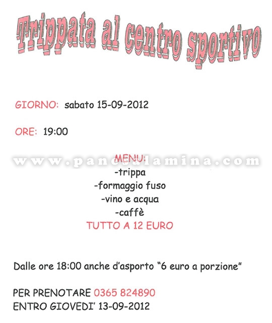 trippata a Provaglio Val Sabbia trippata a Provaglio Val Sabbia
