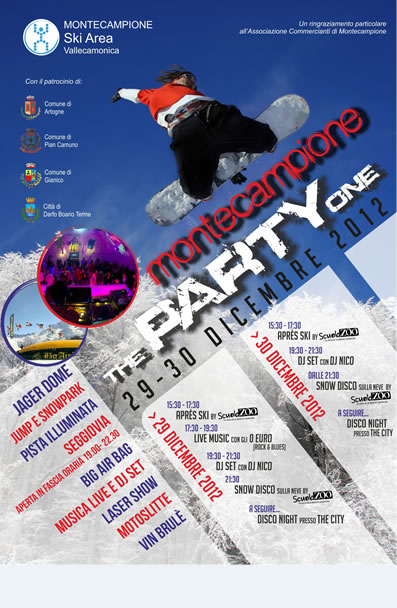 The Party One a Montecampione The Party One a Montecampione