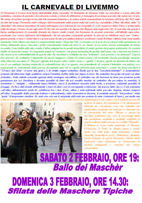 Il Carnevale di Livemmo Il Carnevale di Livemmo
