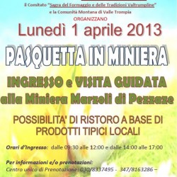 Pasquetta in Miniera a Pezzaze