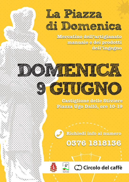 Castiglione mercatino 9 giugno