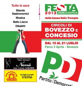 festa PD Bovezzo Concesio
