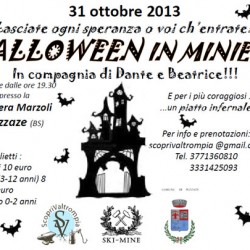 Halloween in Miniera a Pezzaze