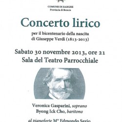 Concerto Lirico a Barghe