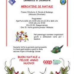 Mercatini di Natale a Rodengo Saiano