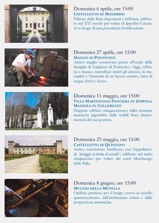 itinerari turistici nella bassa pianura bresciana 2