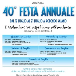 40° Festa Annuale Rodengo Saiano 2014