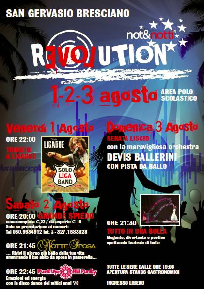 Not&Notti Revolution a San Gervasio