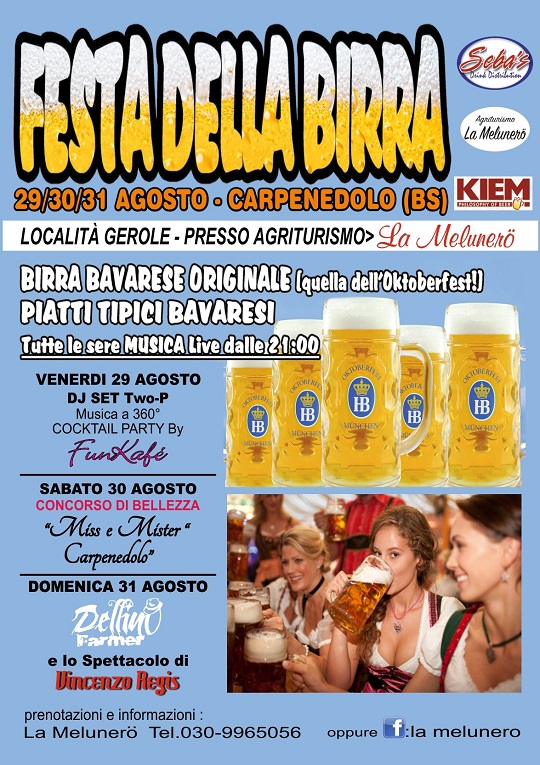Festa della birra Melonera Carpenedolo 2014