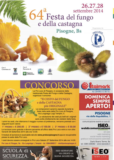 64° Festa del Fungo e della Castagna a Pisogne