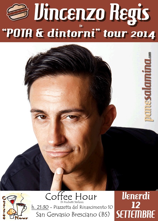 Vincenzo Regis al Coffee Hour San Gervasio B.