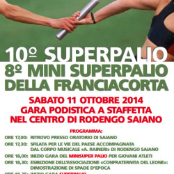 10° Superpalio e 8° Minisuperpalio della Franciacorta