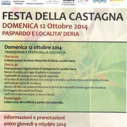 Festa della Castagna a Paspardo