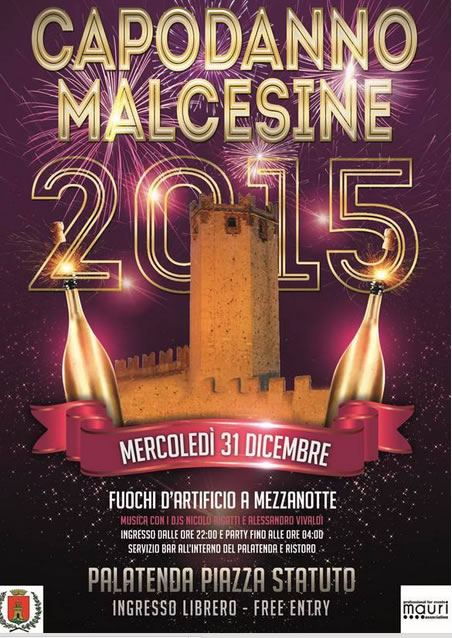 Capodanno 2015 a Malcesine (VR)