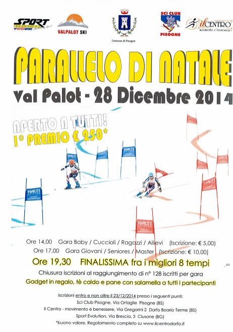 Parallelo di Natale in Val Palot