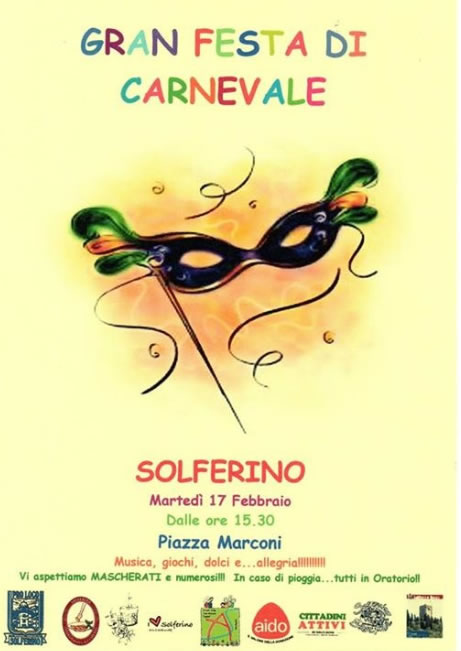 Gran Festa di Carnevale a Solferino (MN)