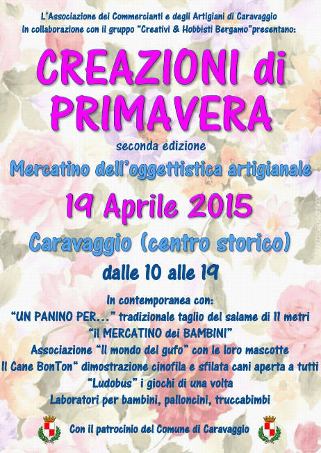 Creazioni di Primavera a Caravaggio BG