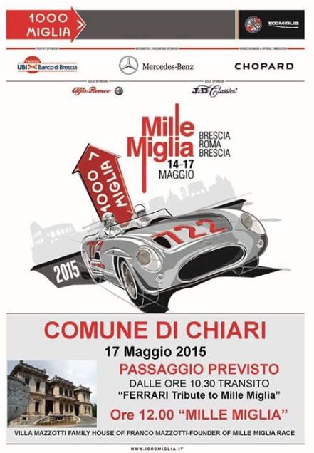 1000 Miglia passa da Chiari