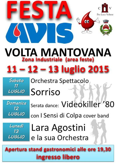 Festa AVIS a Volta Mantovana