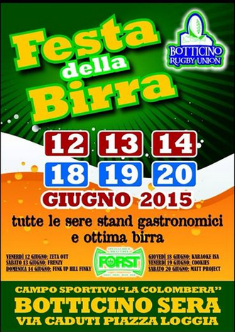 Festa della Birra 2015 a Botticino Sera