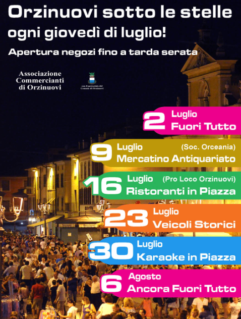 Orzinuovi Sotto le Stelle 2015