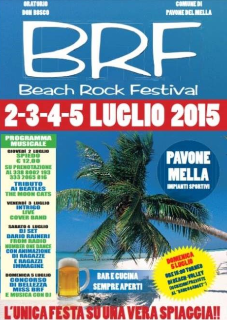 Beach Rock Festival a Pavone Mella