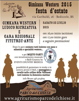Gimkana Western a Bedizzole