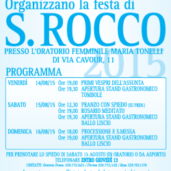 Festa di S.Rocco 2015 a Coccaglio