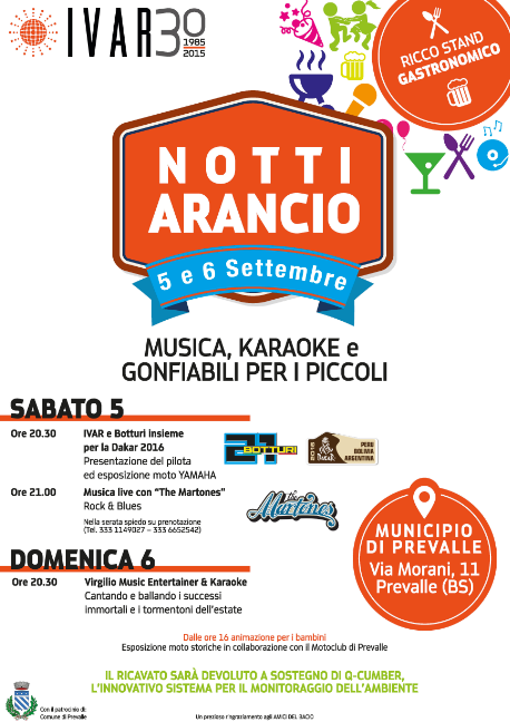 Notti Arancio a Prevalle