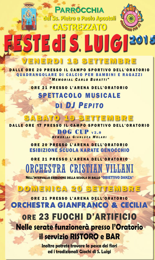 Feste di San Luigi a Castrezzato