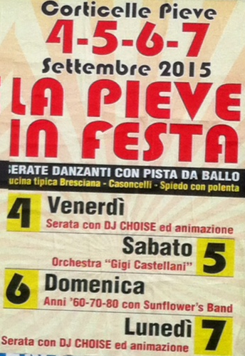 La Pieve in Festa a Corticelle Pieve