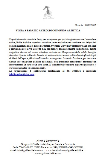 Visita a Palazzo Averoldi