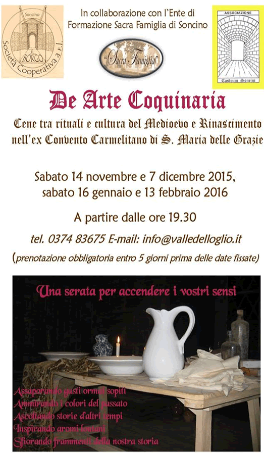 De Arte Coquinaria a Soncino CR