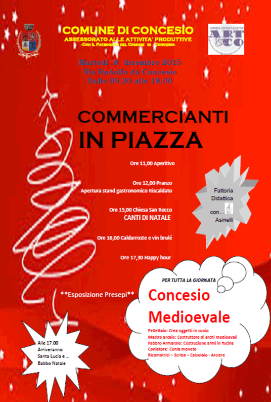 Mercatini di Natale a Concesio