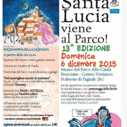 Santa Lucia viene al parco a Tignale