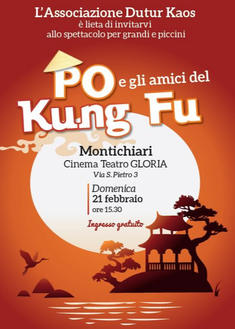 Po e gli Amici di Kung Fu a Montichiari 