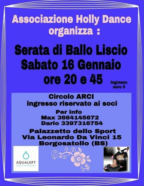 Serata Ballo Liscio a Borgosatollo