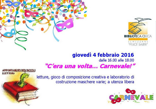 C'era una volta.... Carnevale a Lumezzane